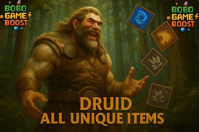 DIABLO 4 NEW SEASON                 Druid Unique Items 