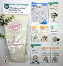 NEW LOT! Wilton Cake Decorating Bag Ring Set ...