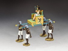 AE101 - Queen Cleopatra s Sedan Chair Set - Ancient Egypt - King and Country