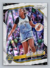2025 Panini Prizm WNBA #13 Ariel Atkins White Seismic Prizms
