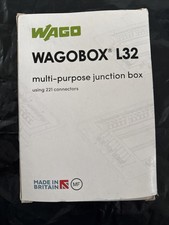 Wago Multi-Purpose L32 Junction Box Wiring Centre 221 Slim Connectors MBox White