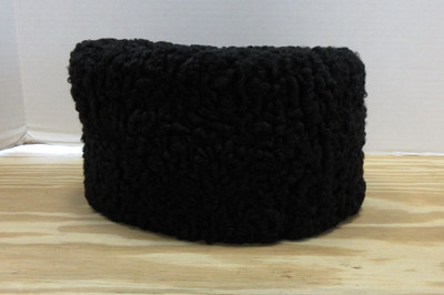 VGT Karakul Hat Cap Men Black Russian Astrakhan Genuine Persian