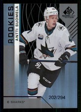 2018-19 SP Game Used Rainbow #192 Antti Suomela /294