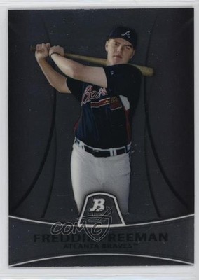 2010 Bowman Platinum Prospects Freddie Freeman #PP13 e8q