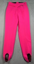 VTG Obermeyer Wool Blend Stirrup Winter Ski Pants Women 10R QuickDry Water Repel