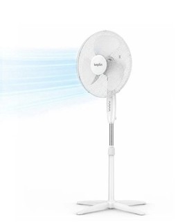 16 Inch Oscillating Pedestal Fan with Adjustable Height Stand Fan