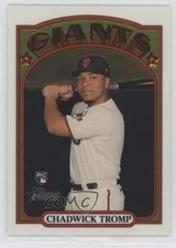 2021 Topps Heritage High Number Chrome 375/999 Chadwick Tromp #631 ut4