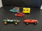MATCHBOX LESNEY LOT OF FIVE MODELS INC FERRARI RACING CAR--Y568