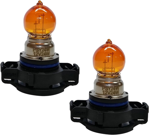 PSX24W Fog Light Bulbs,12V 24W 3500K Ultra-Bright Shock-Proof Quartz Glass Dayti - Picture 9 of 16