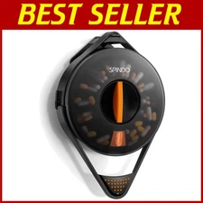 Weekly Pill Dispenser for Elderly with Time Refill Indicator