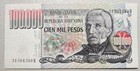 Argentina 100,000 Pesos 1979-83 Unc
