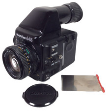 Mamiya 645 PRO TL with Prism Veiwfinder 80mm 2.8 N Lens 120 Film Back