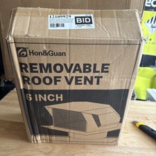 Hon Guan 6'' Roof Vents Cap Exhaust Soffit Air Vent Wall Vent with Damper