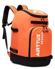Ski Boot Bag - Ski and Snowboard Boots Backpack  Excellent for Travel ORANGE