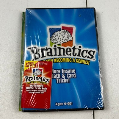 Brainetics Bonus Games DVD Video Game Educational Brain Training