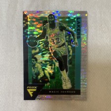 Panini 2020-21 Flux Prizm Magic Johnson #181 Los Angeles Lakers Basketball Card