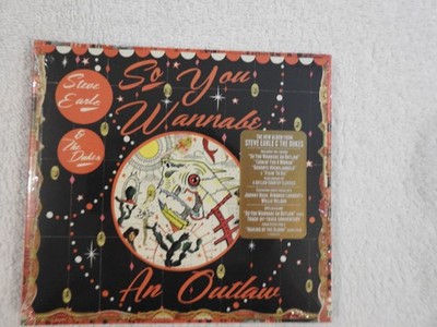 Steve Earle & the Dukes ''So You Wanna Be An Oulaw'' BRAND NEW CD + DVD! SEALED!