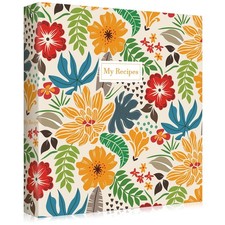 Recipe Binder 8.5" X 11" 3 Ring Full Pagemake Your Own Cookbook Binder With Plas