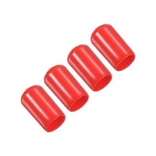 Pool Tip Cover Billiard Cue Tip Protector Rubber Pool Cue Tips Head 11.5mm Red