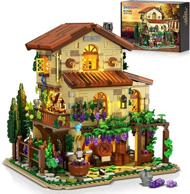 Wohnhausbau Set 1826 Teilen Licht 3 Etagen