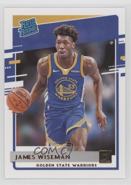 2020-21 Panini Donruss Rated Rookies James Wiseman #226 0c6