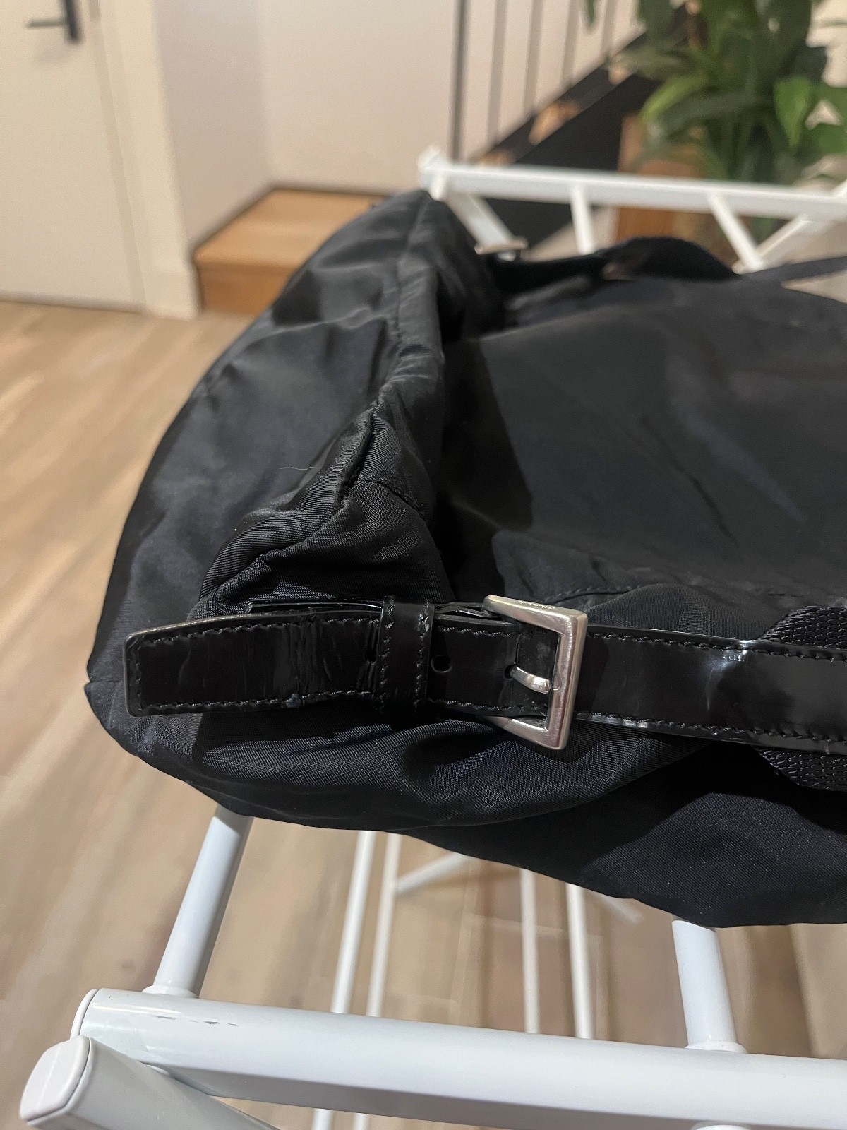 Authentic Prada backpack Nylon Black Medium - image 3