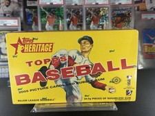 2005 Topps Heritage Baseball Factory Sealed Hobby Box