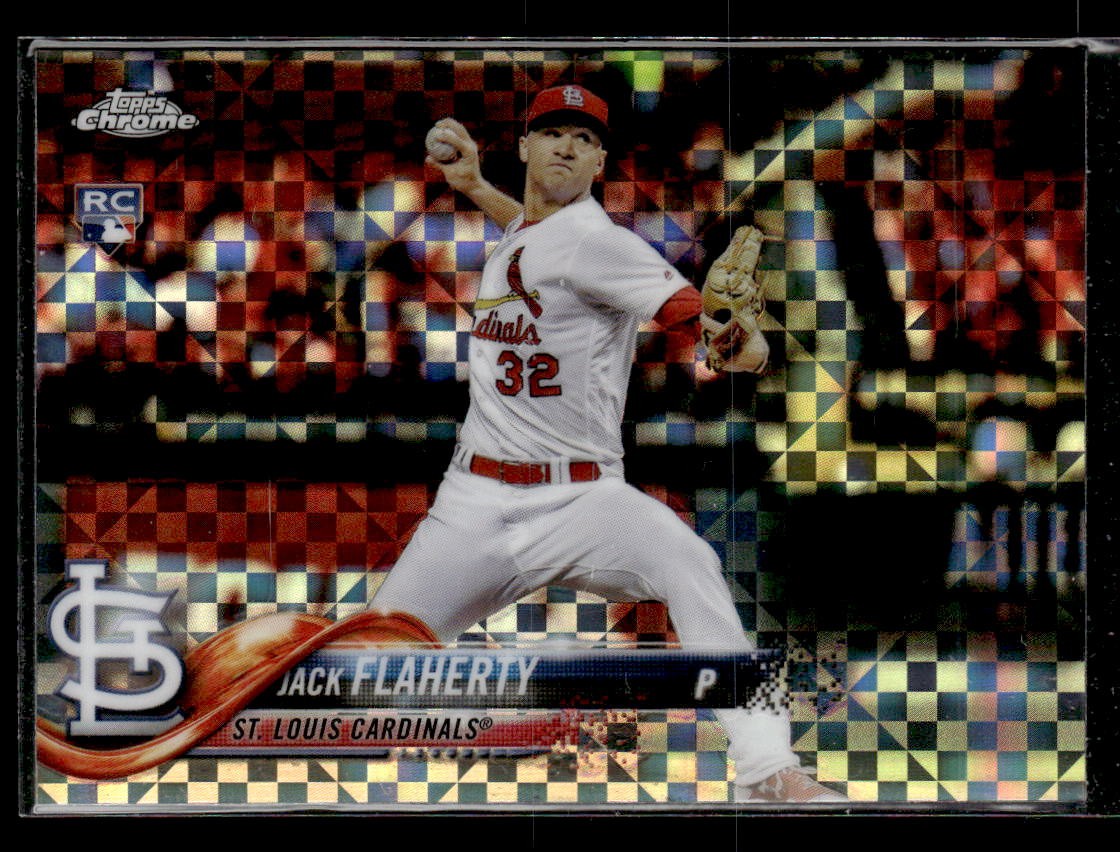 2018 Topps Chrome #4 Jack Flaherty X-Fractor