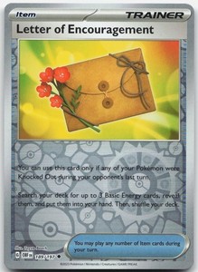 Letter of Encouragement 189/197 Reverse Holo Obsidian Flames