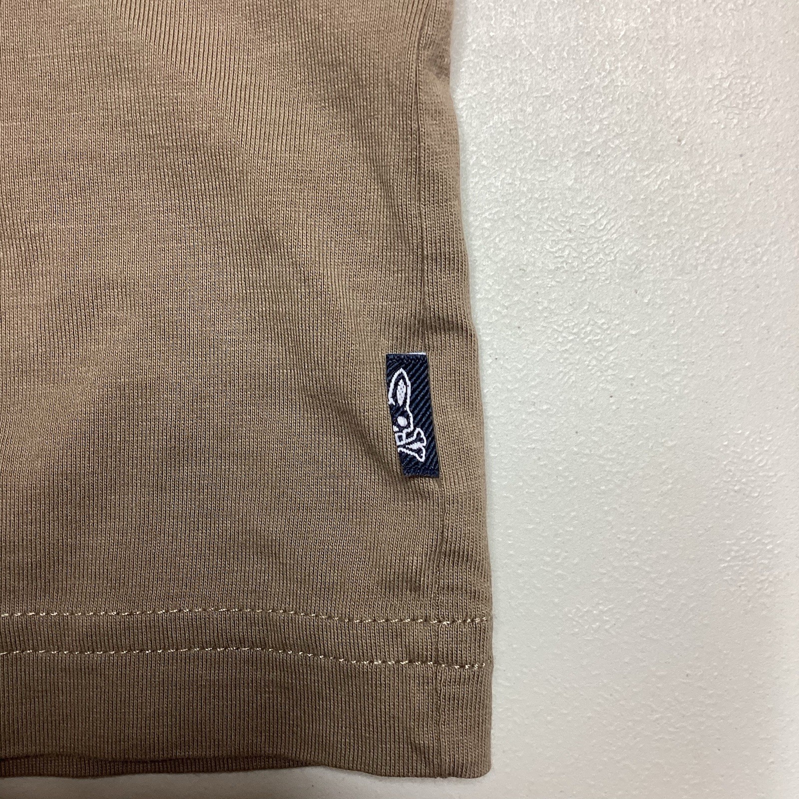 Psycho Bunny Boys Brown Bunny Logo T-Shirt 100percent Pima Cotton Size 10/12M image 8