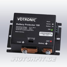 Votronic Battery Protector 100 - 12V and 24V - 100-180A Battery Monitor