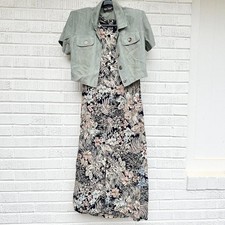 Ms Choice California Vintage 90’s Dress & Jacket Set