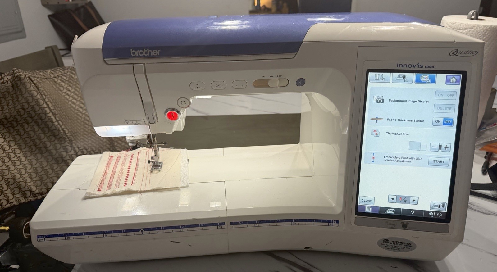 Machine Disney White Used See Desc