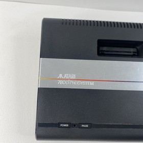 Atari 7800 Video Game Console With Controllers Tested