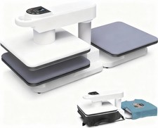 15x15" Automatic Heat Press Machine Sublimation T-Shirts with Double Workstation