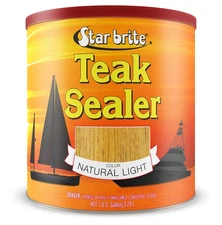 STAR BRITE Teak Sealer 128 Oz One Coat Coverage No Drip Long Lasting Protection