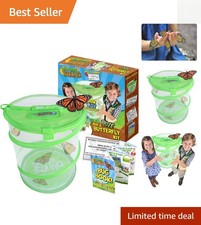 Butterfly Growing Kit Live Caterpillar to Butterfly Project for Kids