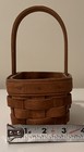Longaberger Small Plain Basket 3” Handle 1988 6” X 3” X 3” — photo 3
