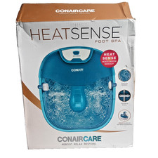 Conair Pedicure Foot Spa Bath w/ Heat 104°F Massaging Basin