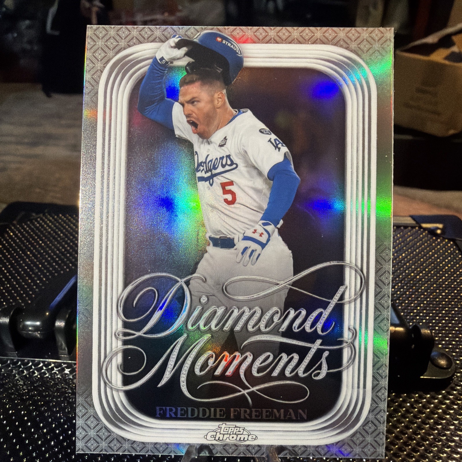 2026 Topps Chrome -  Freddie Freeman DIAMOND MOMENTS Refractor SP