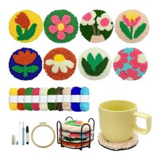 Punch Needle Kit for Beginners Adults Easy Needle Punch Embroidery Tool Set I...
