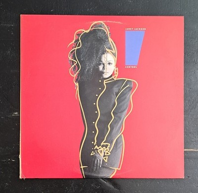 Janet Jackson ''Control'' 1986  Vinyl Record In Near Mint- Condition!