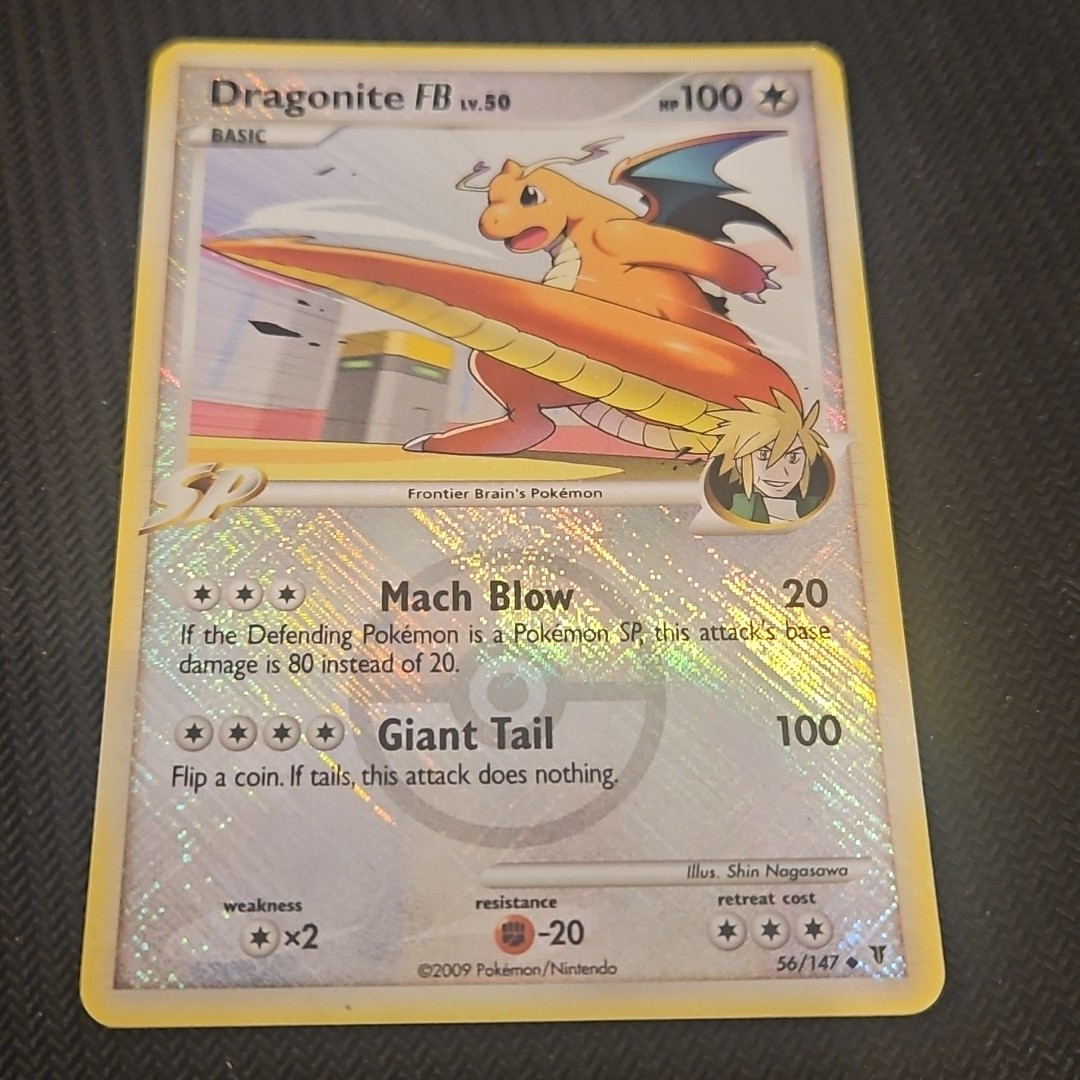 Dragonite FB Lv.50 56/147 Supreme Victors (2009) NM Pokemon TCG Reverse Holo