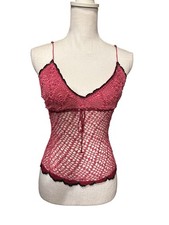 Betsey Johnson Y2K Crochet Top