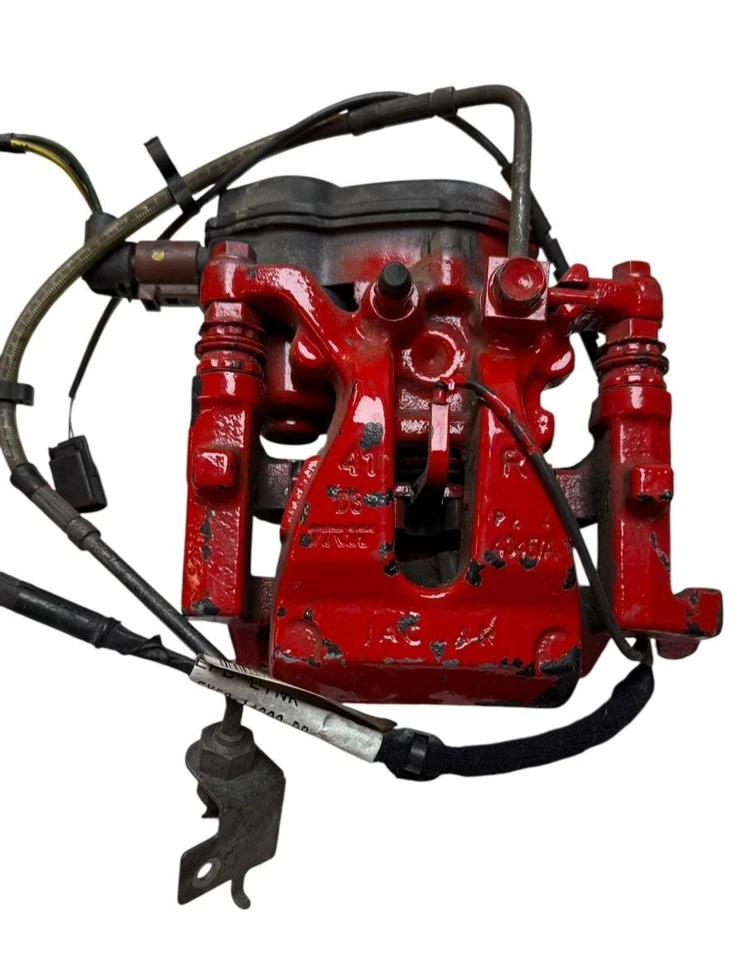 2014-2019 JAGUAR F-TYPE ЗАДНИЙ ПРАВЫЙ ПАССАЖИРСКИЙ БОКОВОЙ ТОРМОЗ СУППОРТ КРАСНЫЙ OEM - Изображение 2 из 4