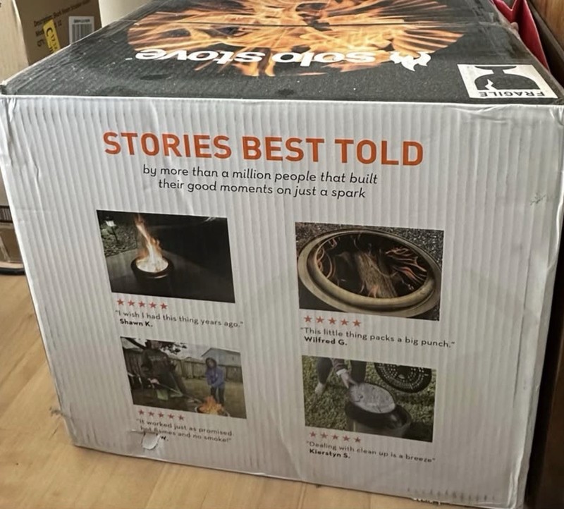 Solo Stove Ranger 2.0 Smokeless Fire Pit Wood Burning Fireplace NEW IN BOX