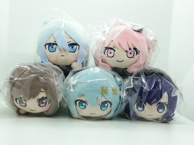 Project Sekai the Movie Nesoberi Plush Set of 5 Miku Mizuki Kanade