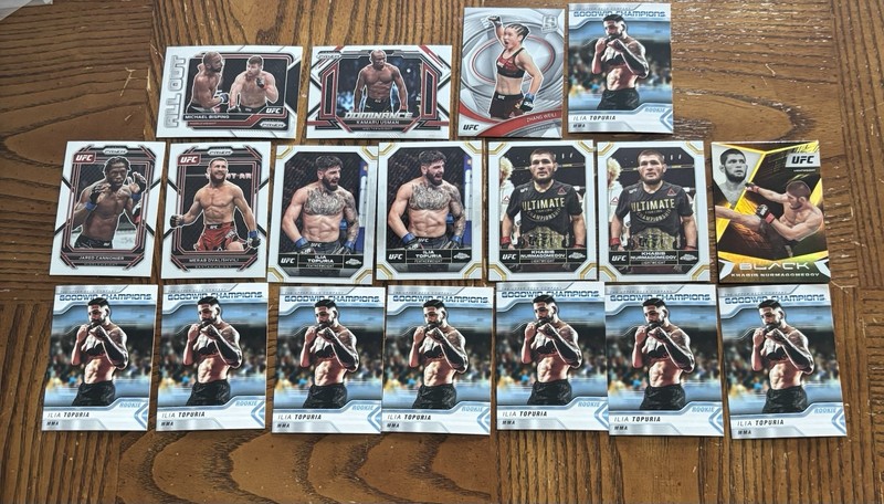 UFC Lot Of 18 Cards