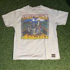 Vintage Harley Davidson Rendezvous 1980s Tee Shirt size XL made in usa