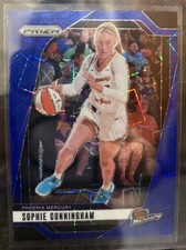 2024 Panini Prizm WNBA #117 Sophie Cunningham Blue Velocity Prizms
